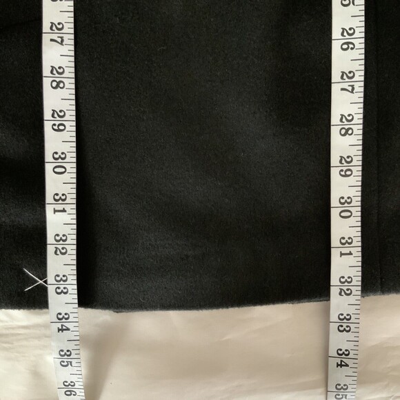 J. Ferrar Jacket Men Size M Black Long Sleeve Wool Blend Button Front - Picture 7 of 16